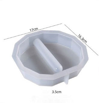 12 Corner Deep Casting Test Tube Planter Mould