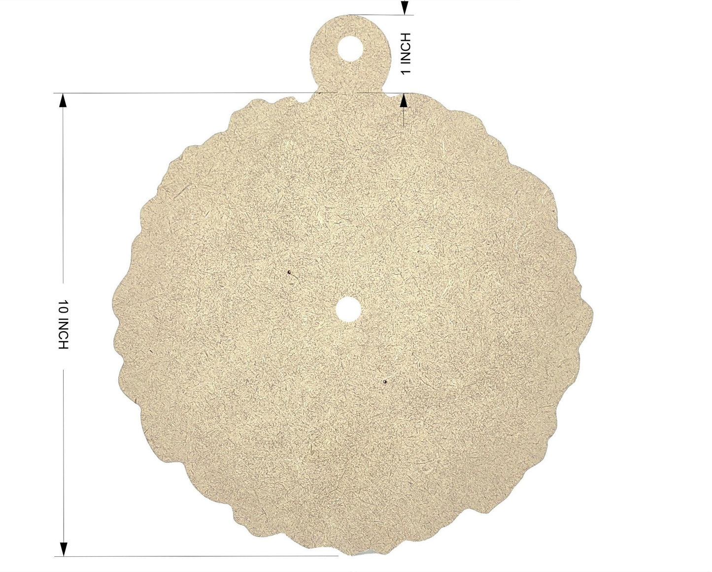 Agate Hanger Clock MDF