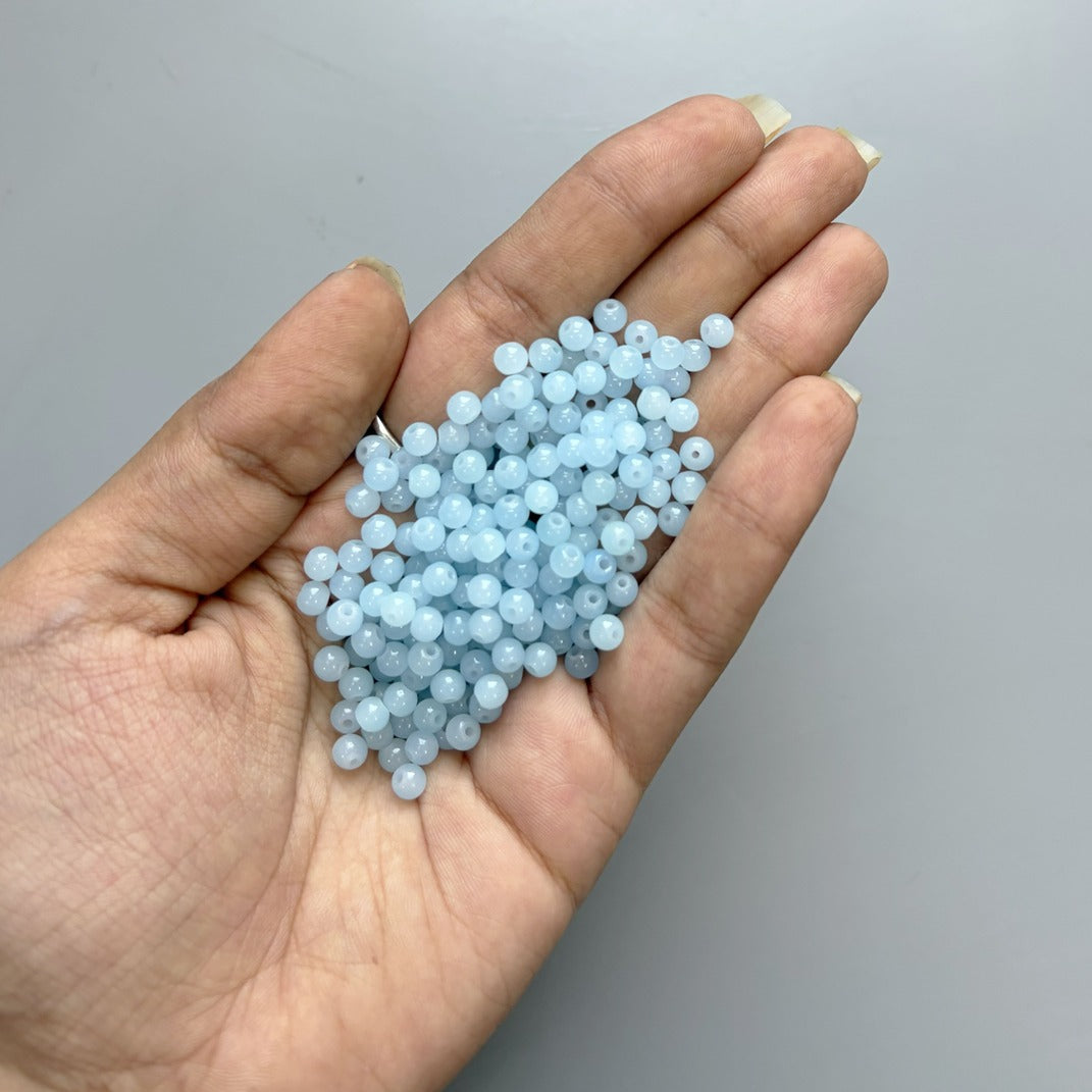 Sky Blue Rakhi Bead