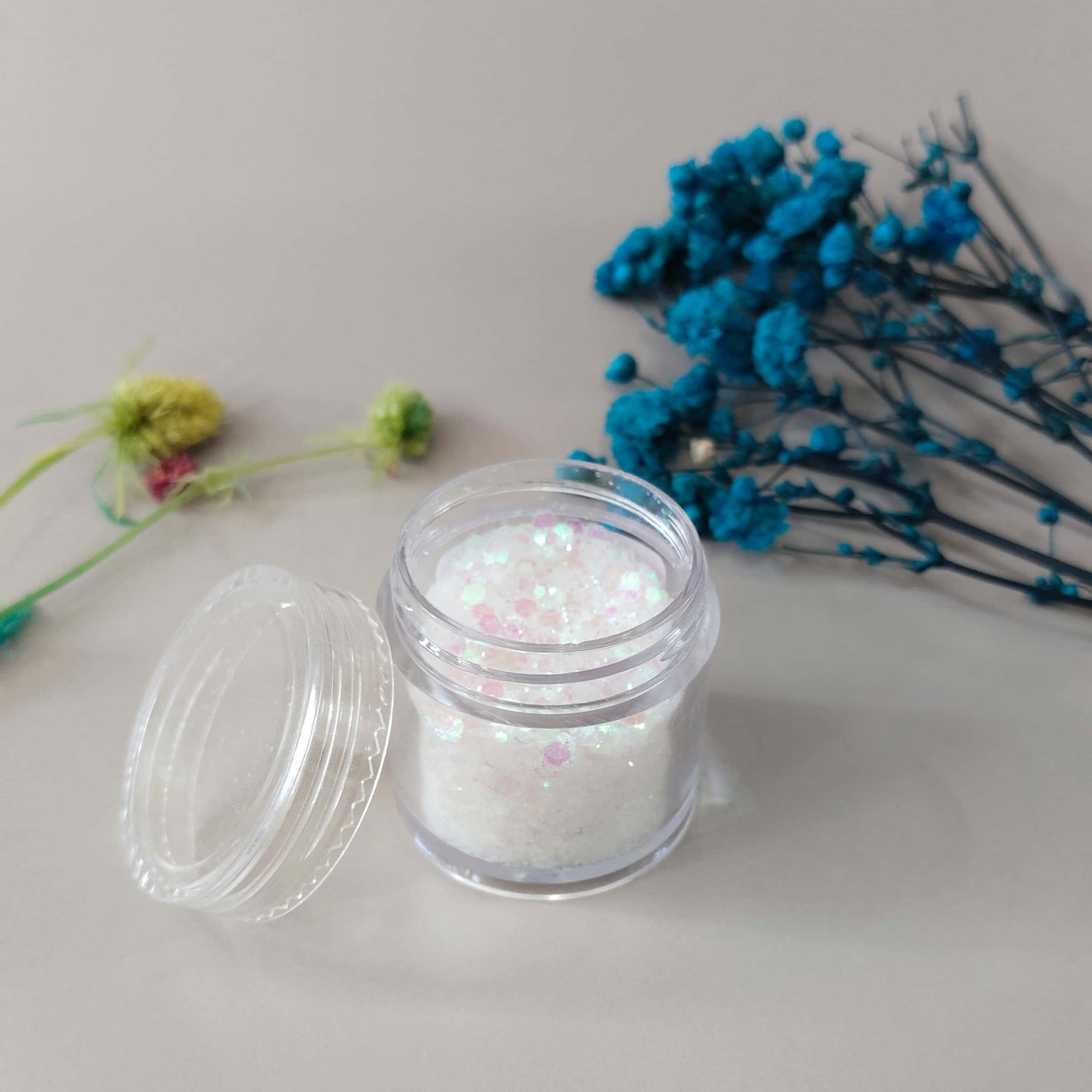 Shimmer Glitter White