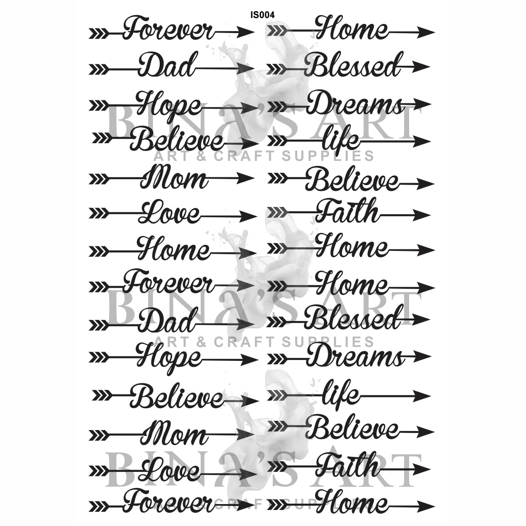 Tags & BookMark Insert Sheet (Transparent Sheet)