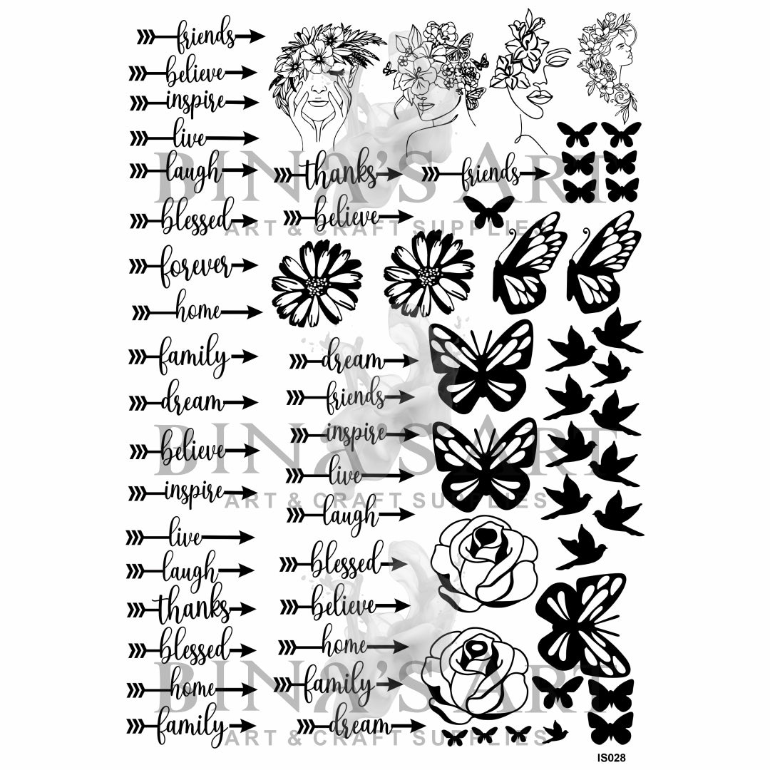 Insert Sheet (Transparent Sheet)