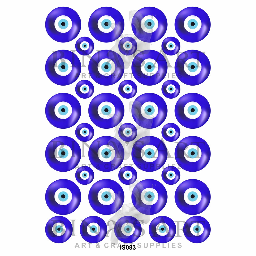 Evil Eye Insert Sheet (Transparent Sheet)