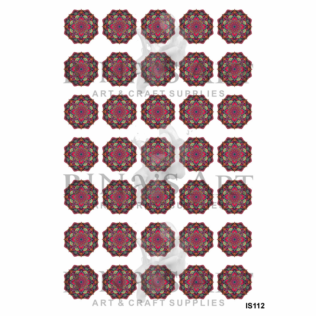 Rangoli Design Insert Sheet (Transparent Sheet)
