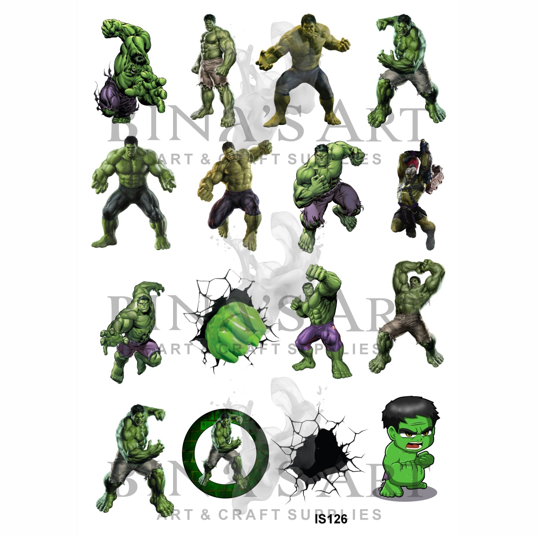 Hulk Designs Insert Sheet (Transparent Sheet)