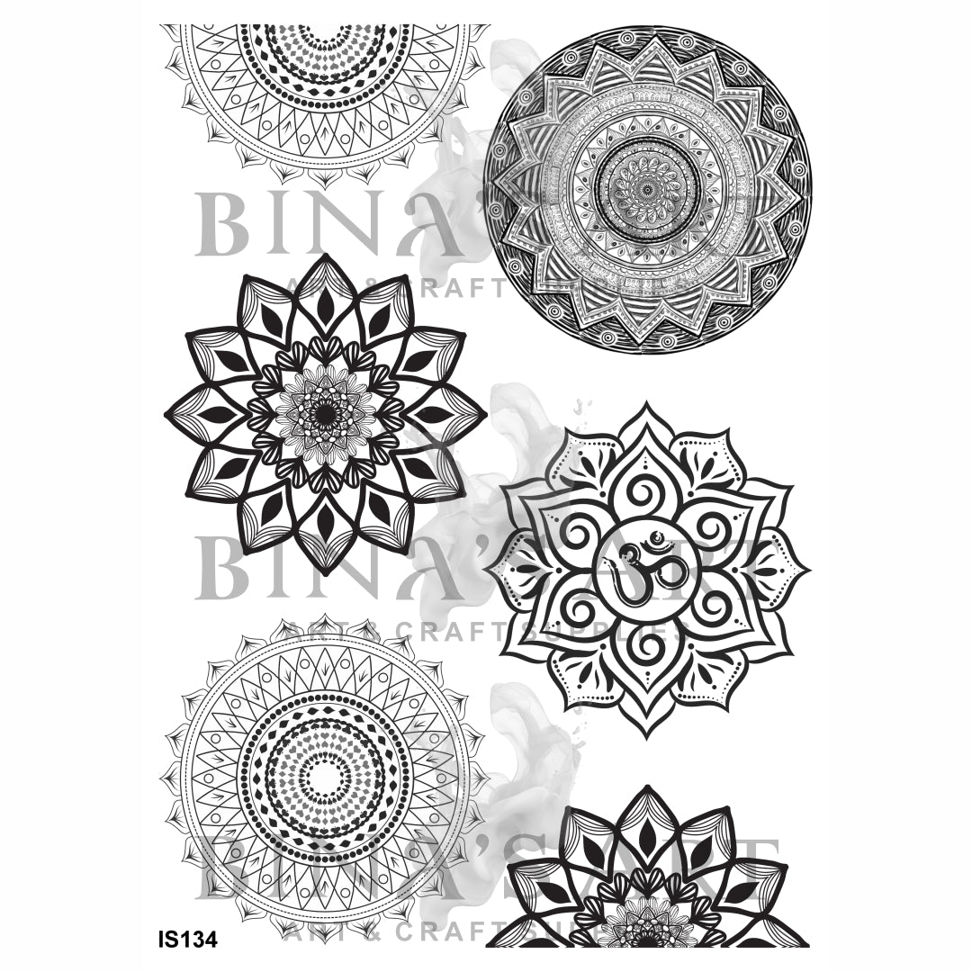 Mandala Designs Insert Sheet (Transparent Sheet)