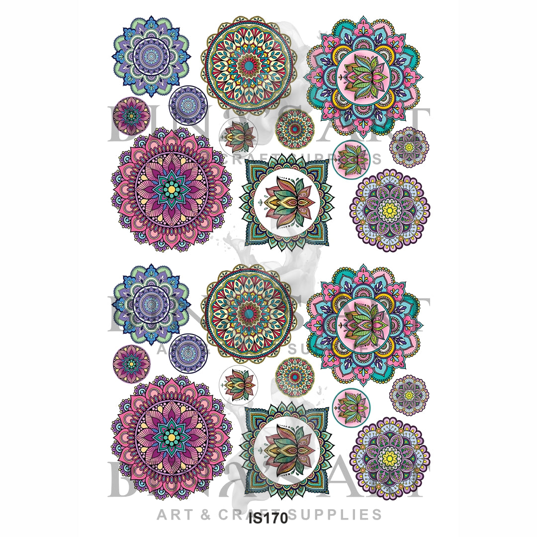 Mandala Designs Insert Sheet (Transparent Sheet)