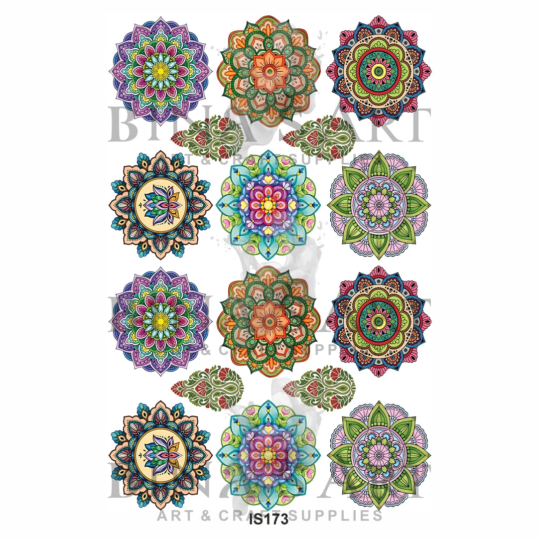 Mandala Designs Insert Sheet (Transparent Sheet)