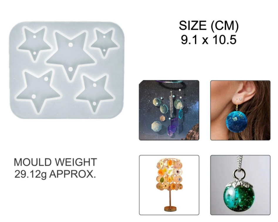 5 IN 1 Star Jewellery & Rakhi Mould