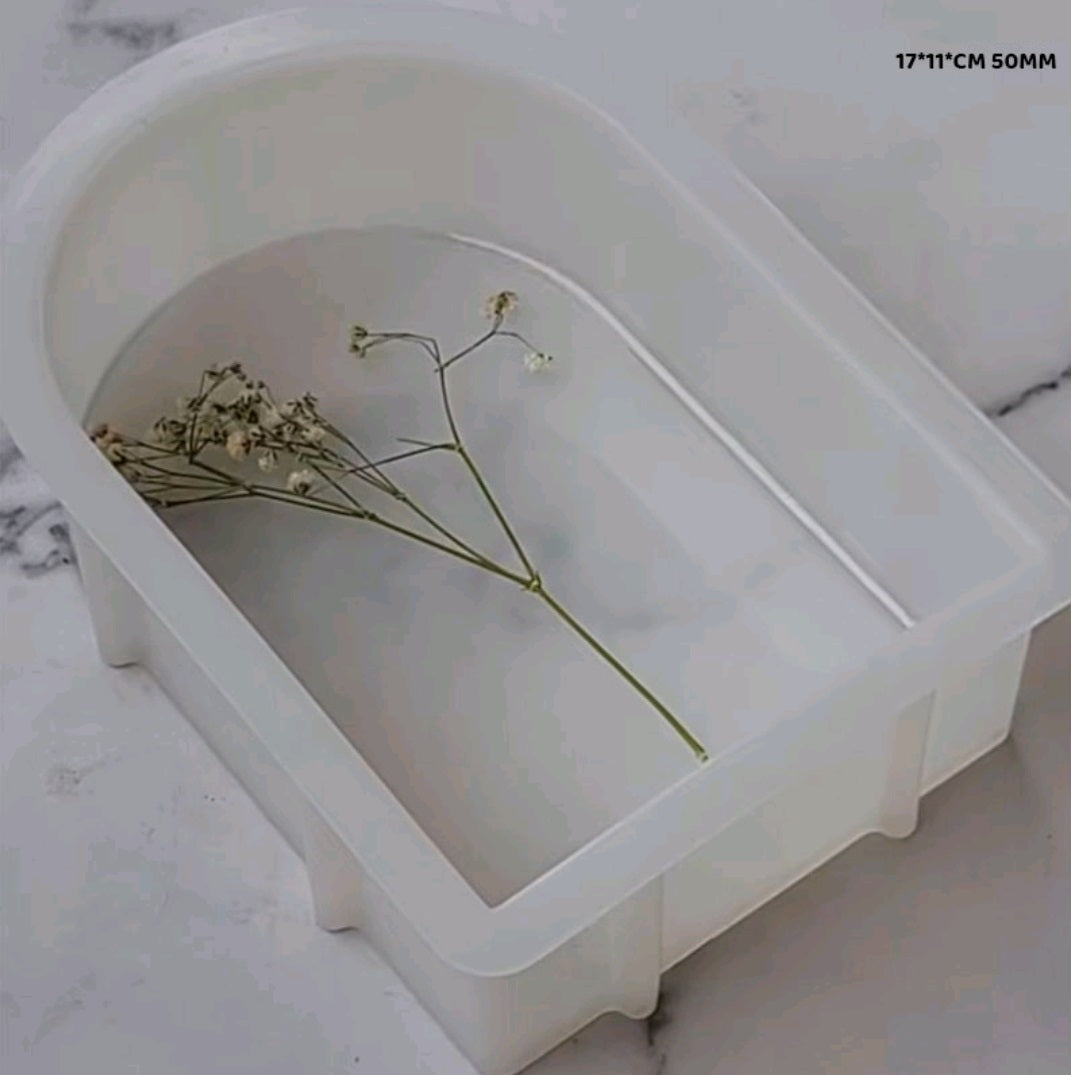 Semi Oval Deep Casting Mould (50MM Deep)