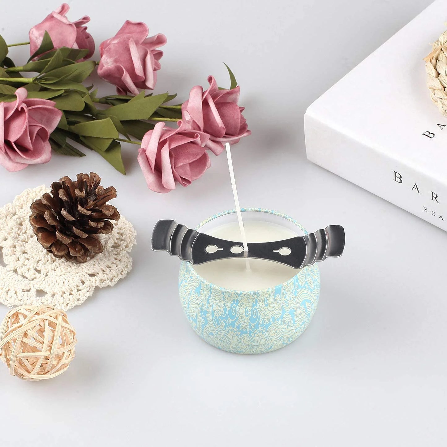 Metal Candle Wick Holder