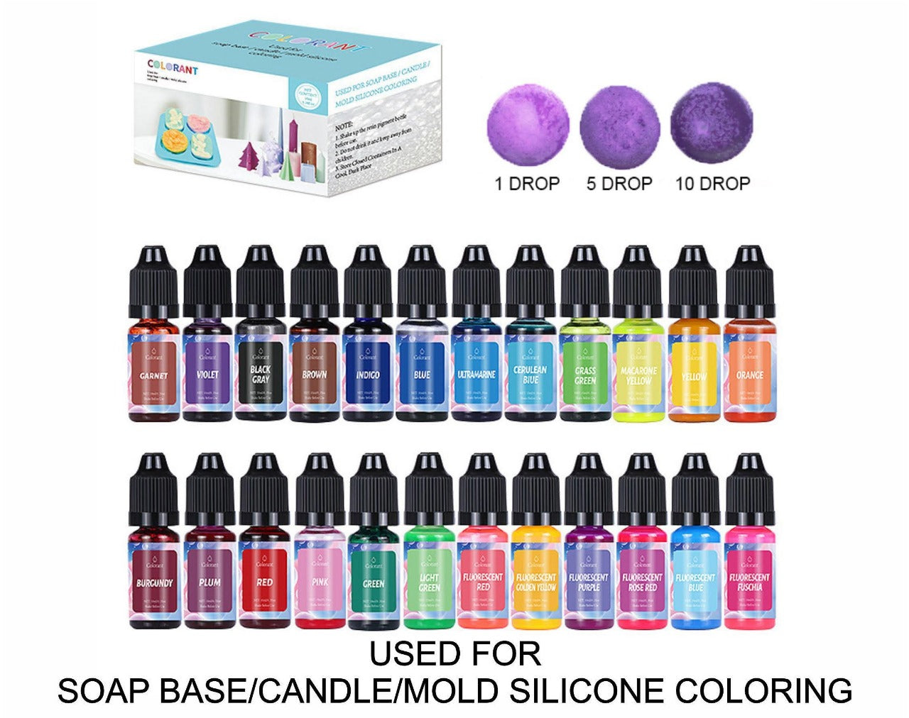 Colorant For Soap & Candle
