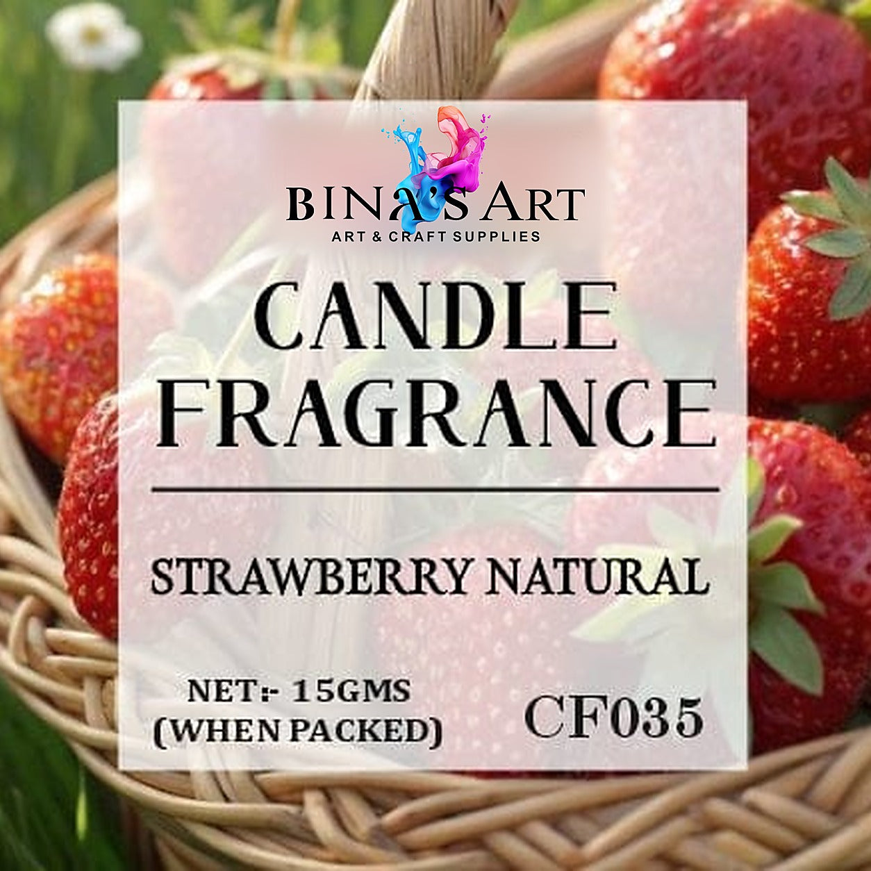 Strawberry Natural Candle Fragrance
