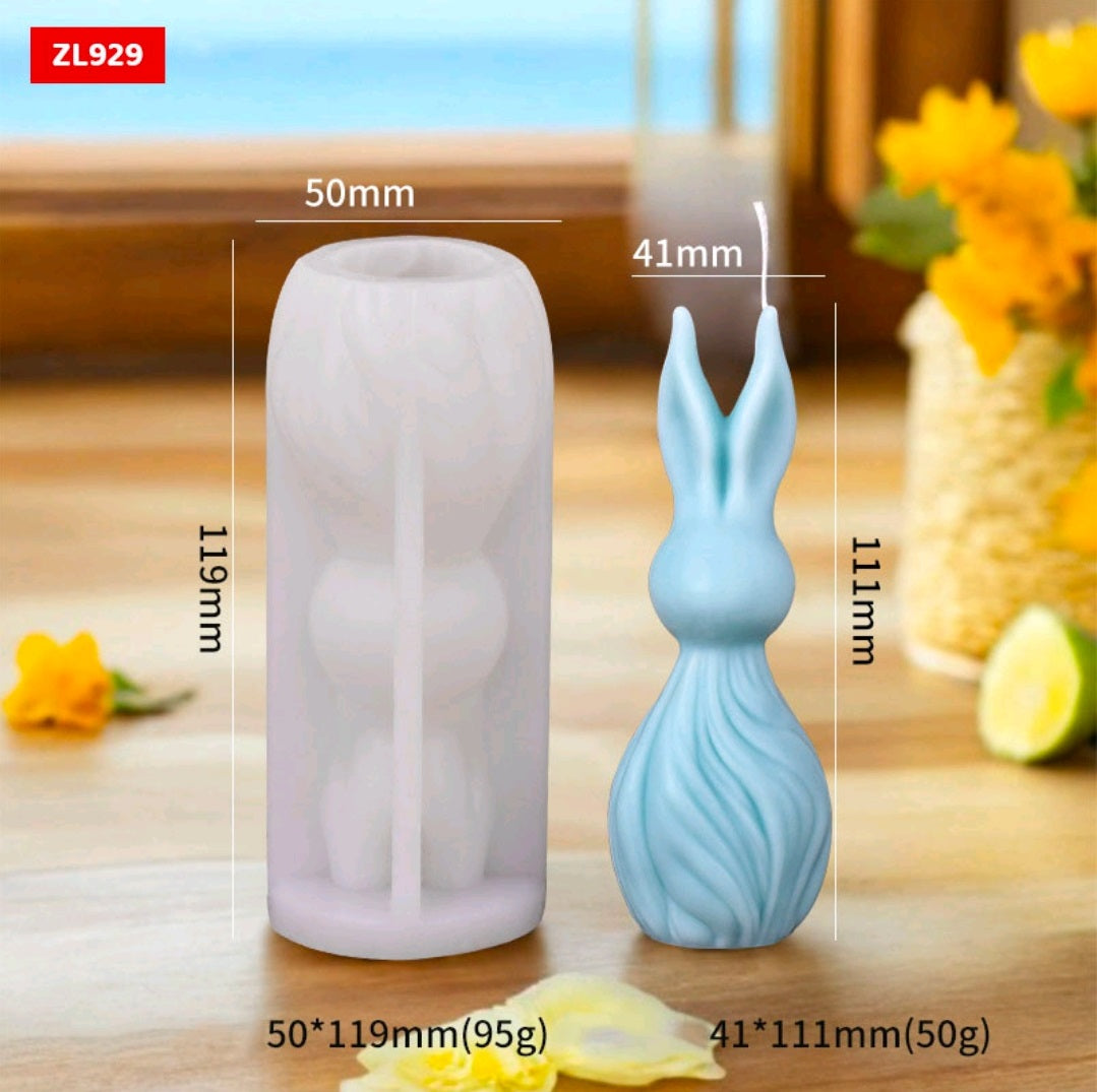 Rabbit Shape Candle Mould