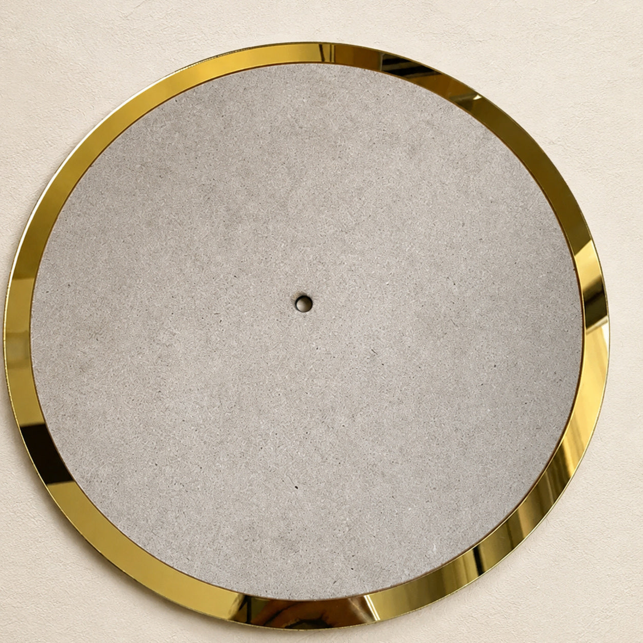 Clock Base with Acrylic Ring