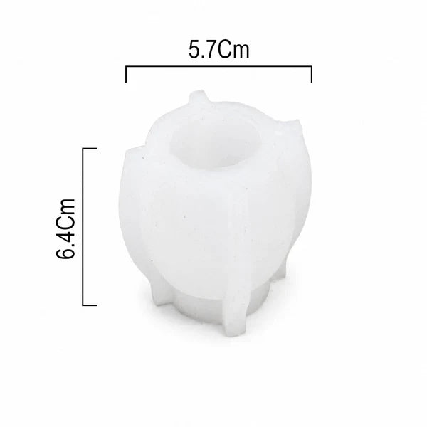 3D Whole Kiwi Fruit Silicone Mould – 5.7 × 6.4 cm