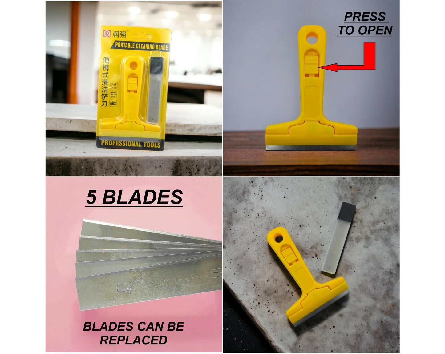 Professional Cleaning Blade (Floor Scraper)