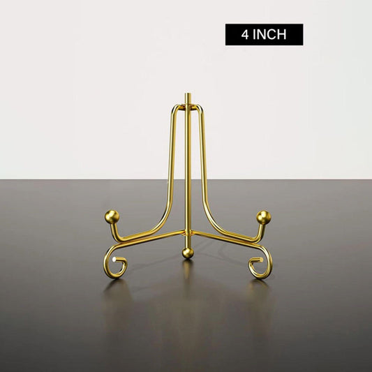 Gold Folding Metal Stand