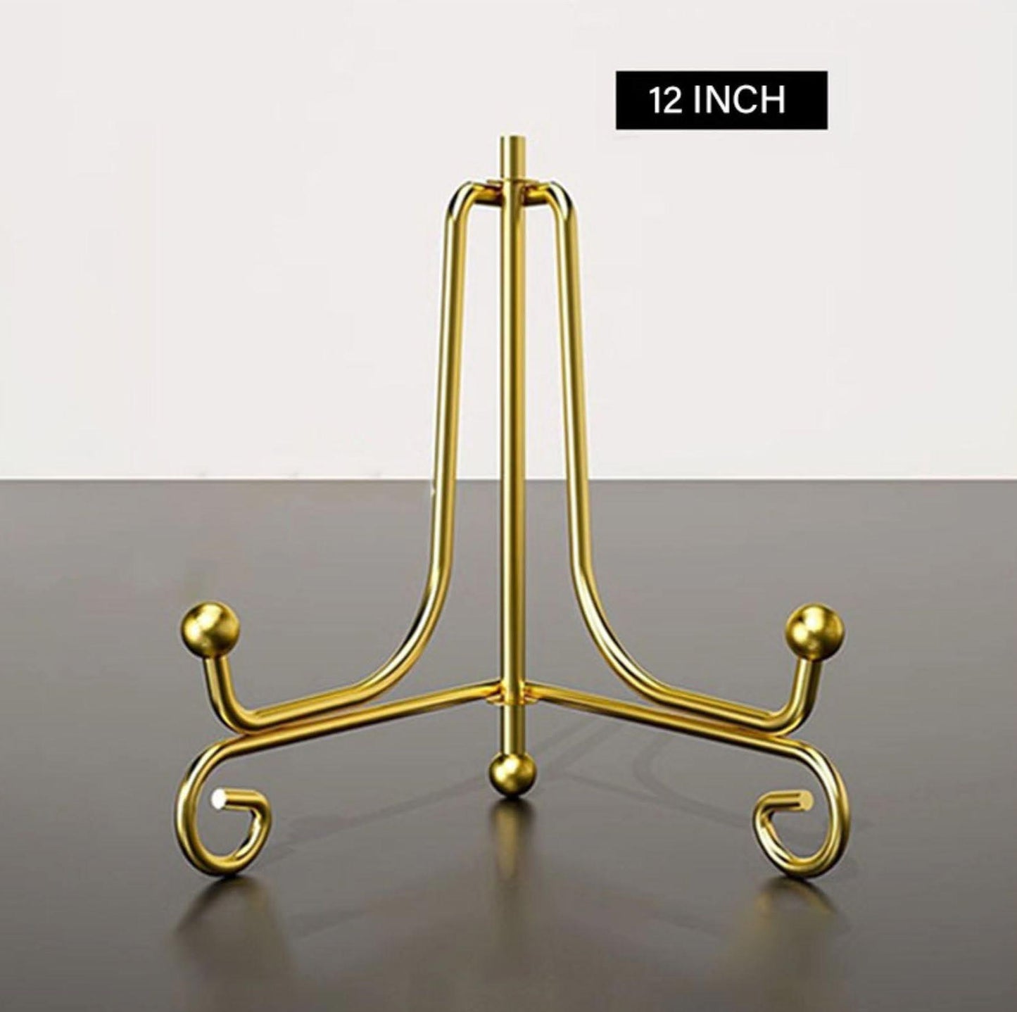 Gold Folding Metal Stand