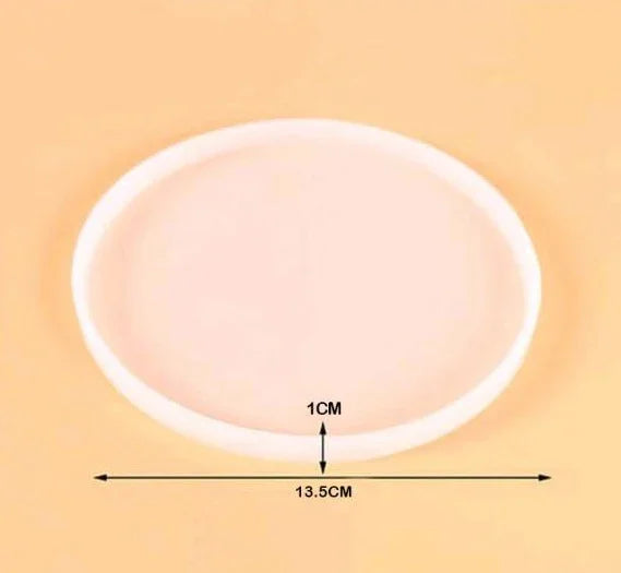 5” Round Coaster With Extra Deep