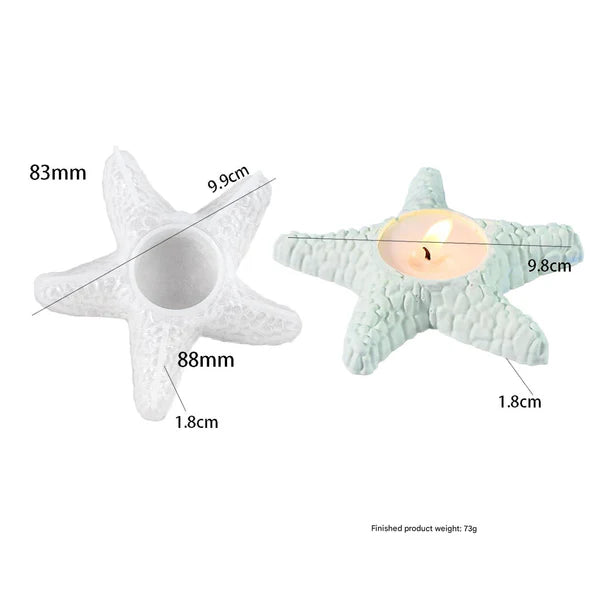 Sea Star T-Light Holder Mould