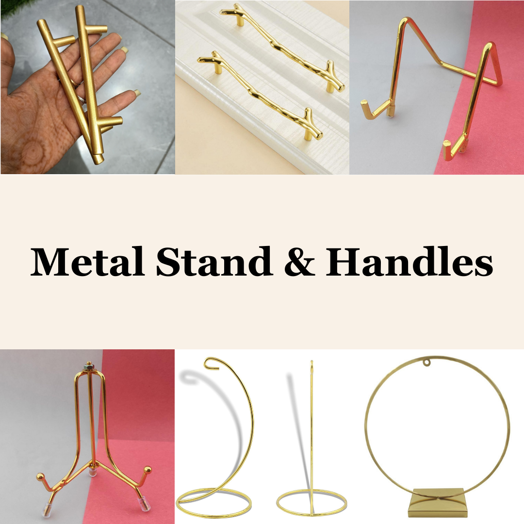 Metal Stand & Handles