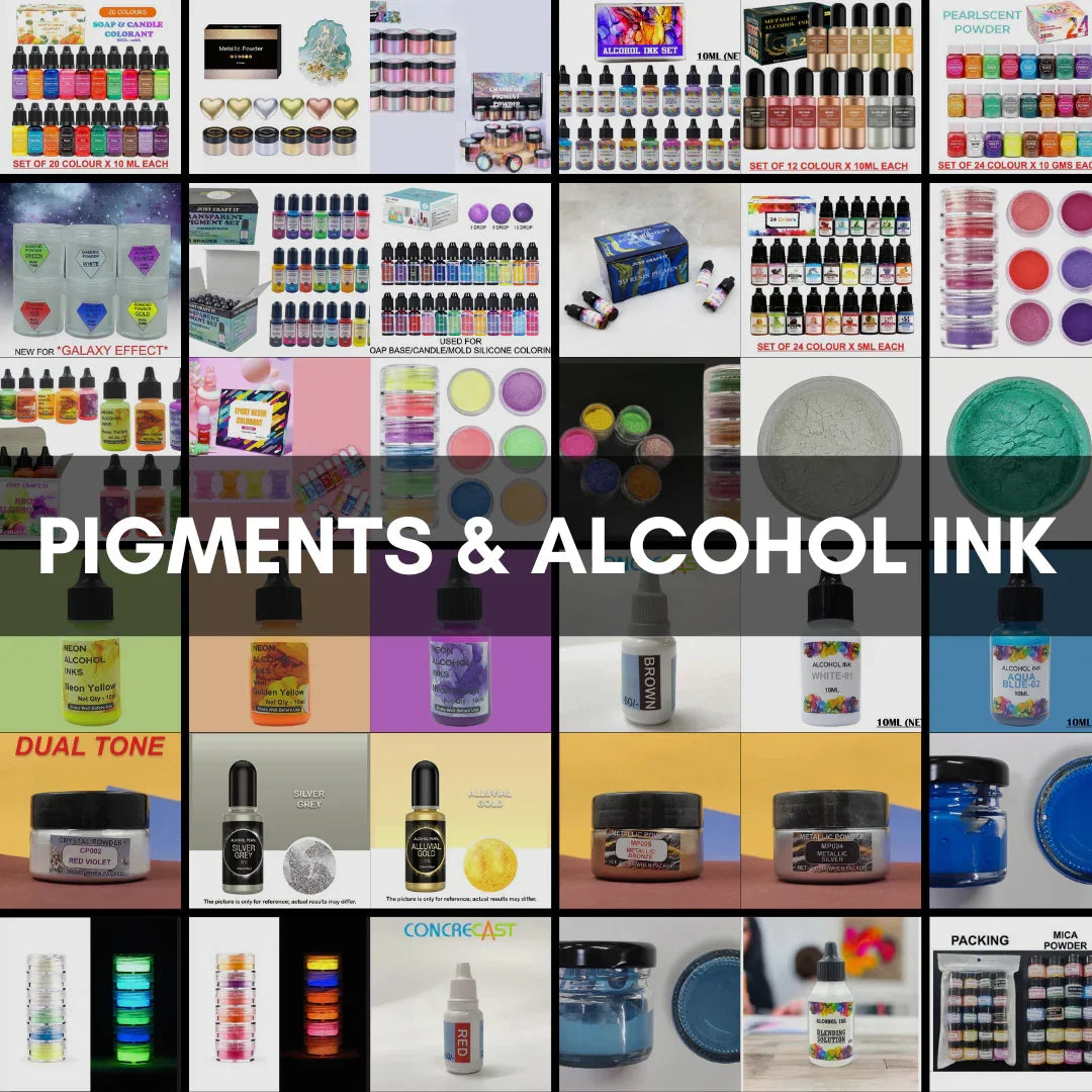 Pigments & Alcohol Ink