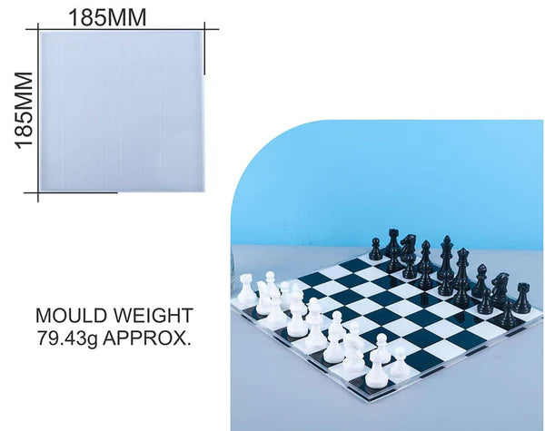 Small Chess Board Game Mould