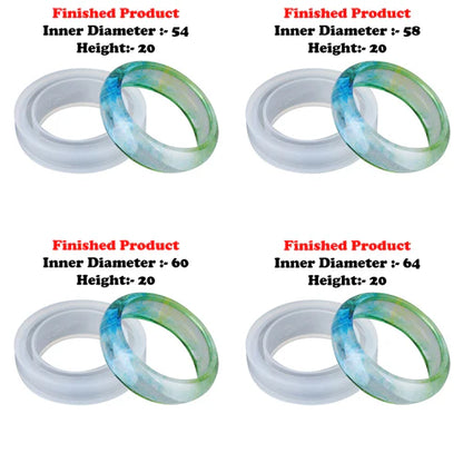 4 Pcs Bracelet & Bangle Mould