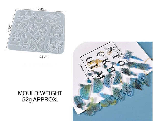 25 Cavity Pendant & Jewellery Mould