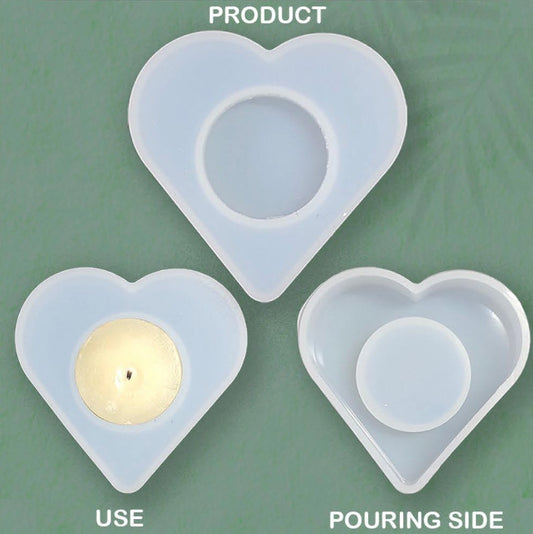 Heart Shape T-Light Candle Stand