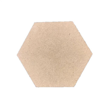 Plain Hexagon MDF