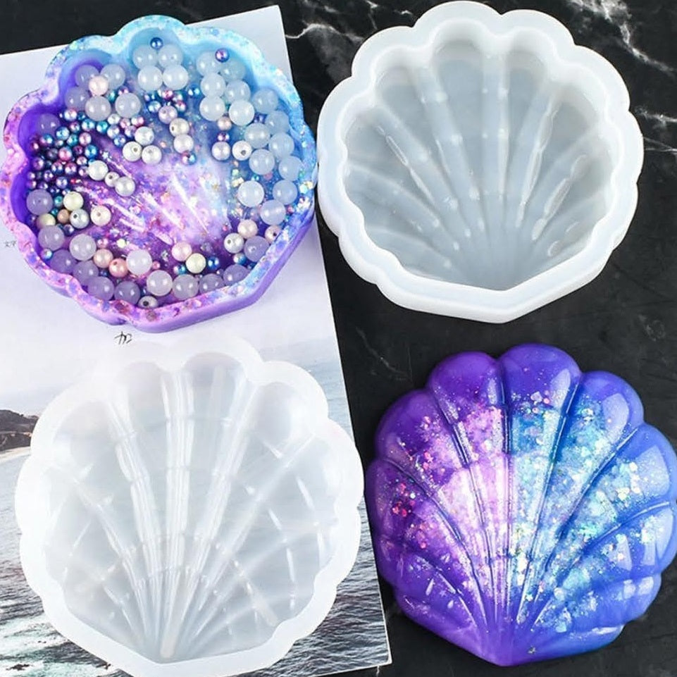 Shell Storage Box – Bina's Art - Resin Store