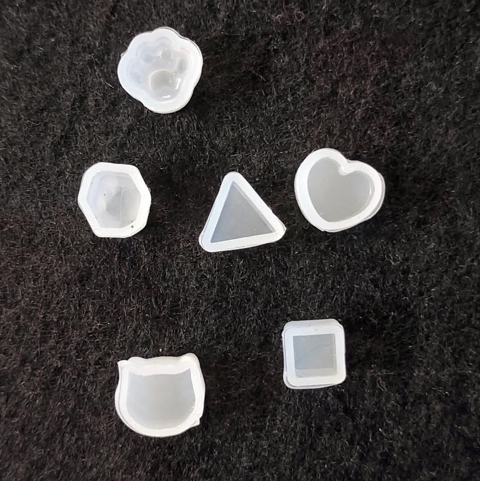 6 Pc Earring Stud Mould