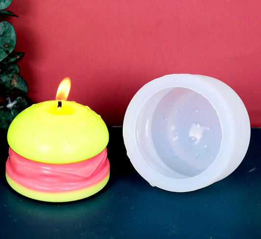 Burger Candle Mould