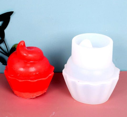 Cup Cake Candle Mould