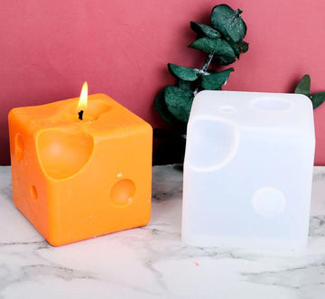 Cheese Cube Candle Mould