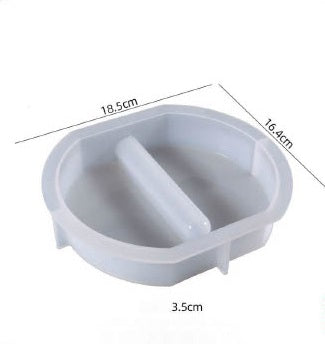 Oval Deep Casting Test Tube Planter Mould