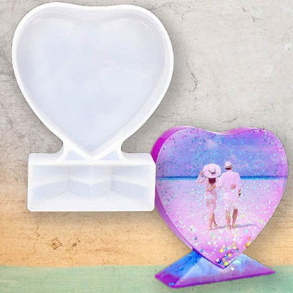 Heart Shape Photo Frame & Display Stand