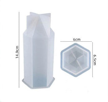 Hexagon Candle Mould