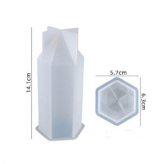 Hexagon Candle Mould