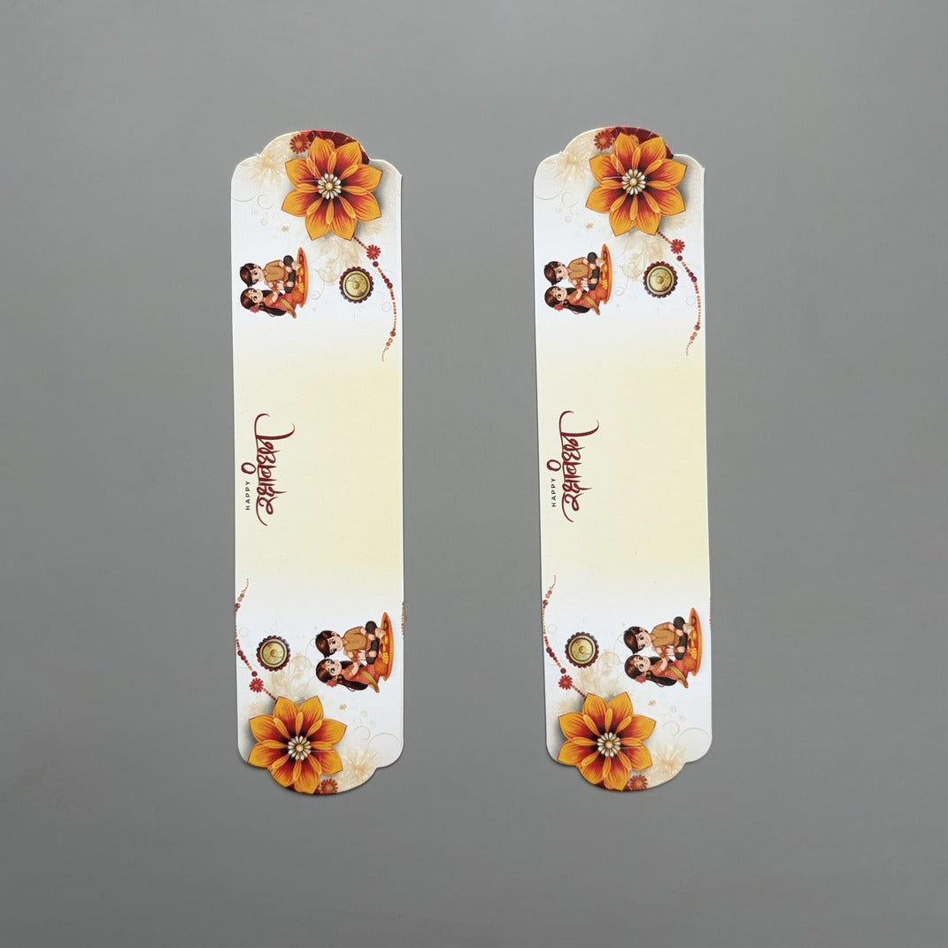 Rakhi Card With Plastic Cover L (10 pcs)