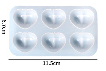 9 Cavity Heart Mould