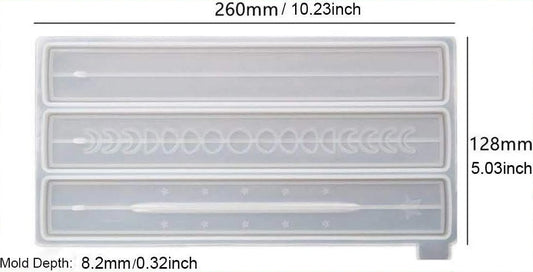 3 IN 1 Rectangle Agarbati Stand