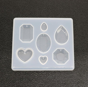 7 IN 1 Diamond  Pendant & Keychain  Mould