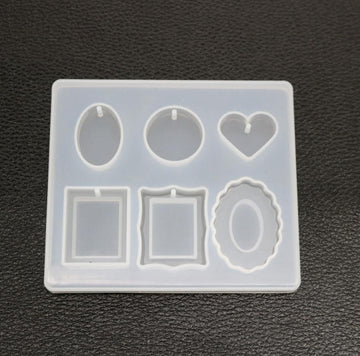 6 IN 1 Pendant & Keychain Mould