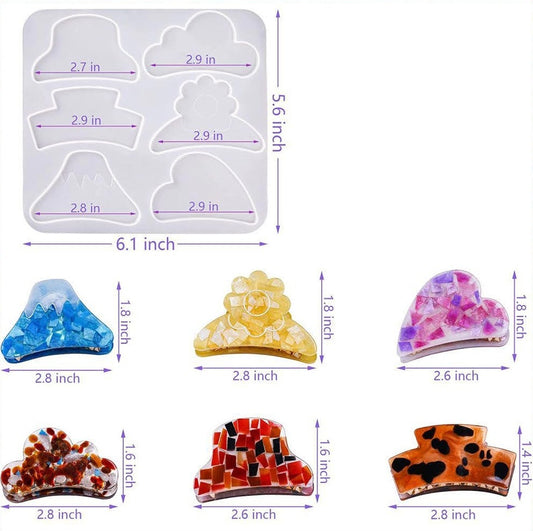 6 IN 1 Hair Pin Mould