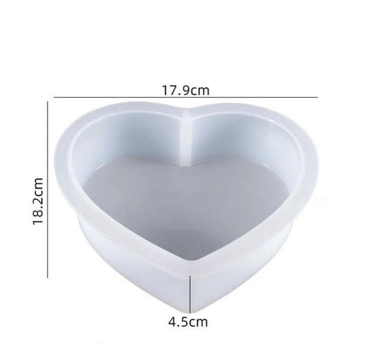 Small Heart Deep Casting Mould