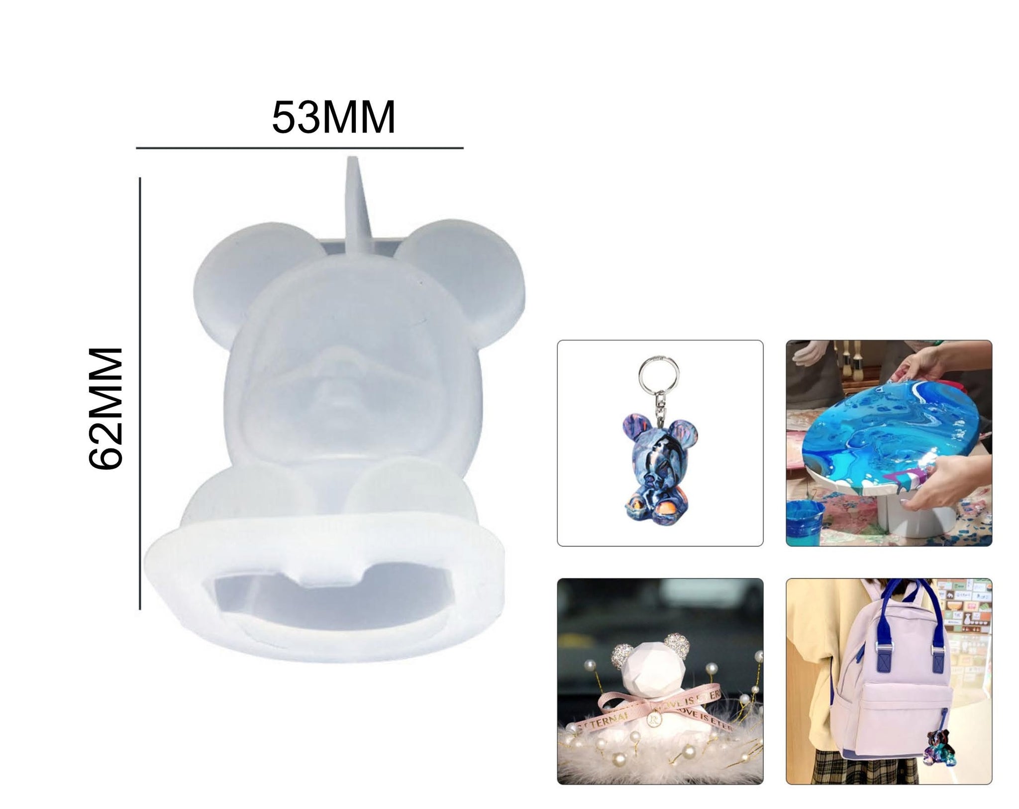 3D Sleeping Baby Mould