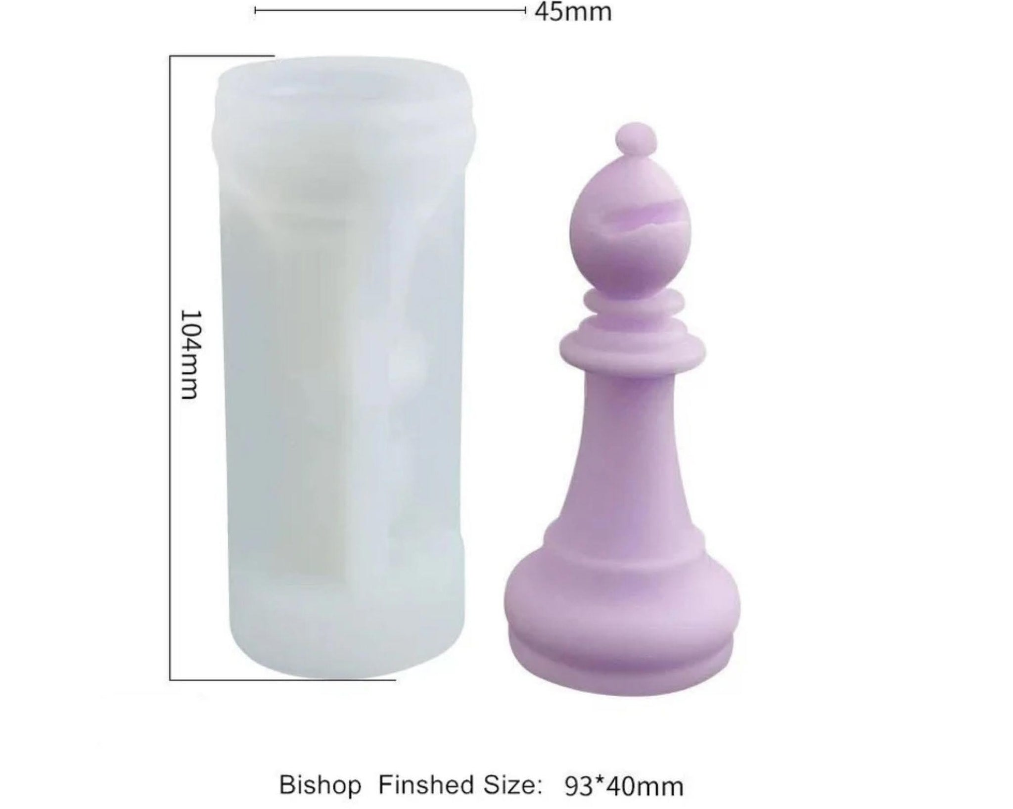 Bishop Shape Mould